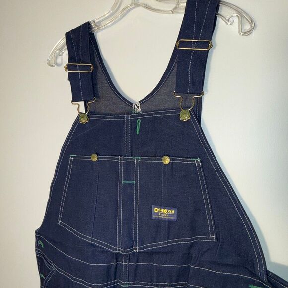 Vintage OshKosh B’Gosh Bib Overalls Men’s 40x34 – NOS Deadstock – USA Made – But - Picture 3 of 16